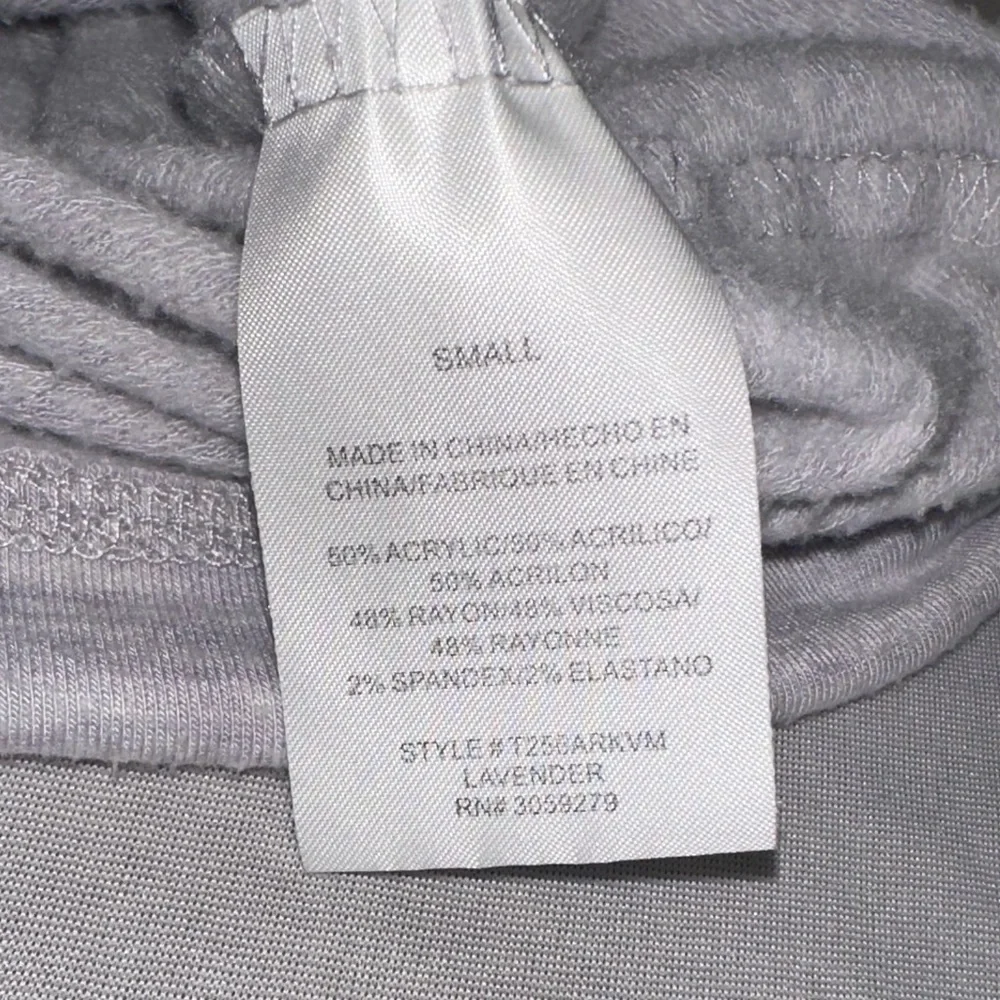 Thread & Supply • Lavender “That Cozy Life” Cinch Waist Top Women’s Size Small - Picture 6 of 8